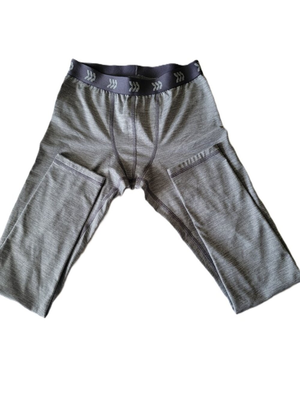 NWOT All in Motion boys fitted tight Leggings gray. size 8